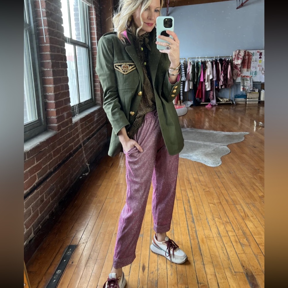 Buru Pink Sparkle Pants
